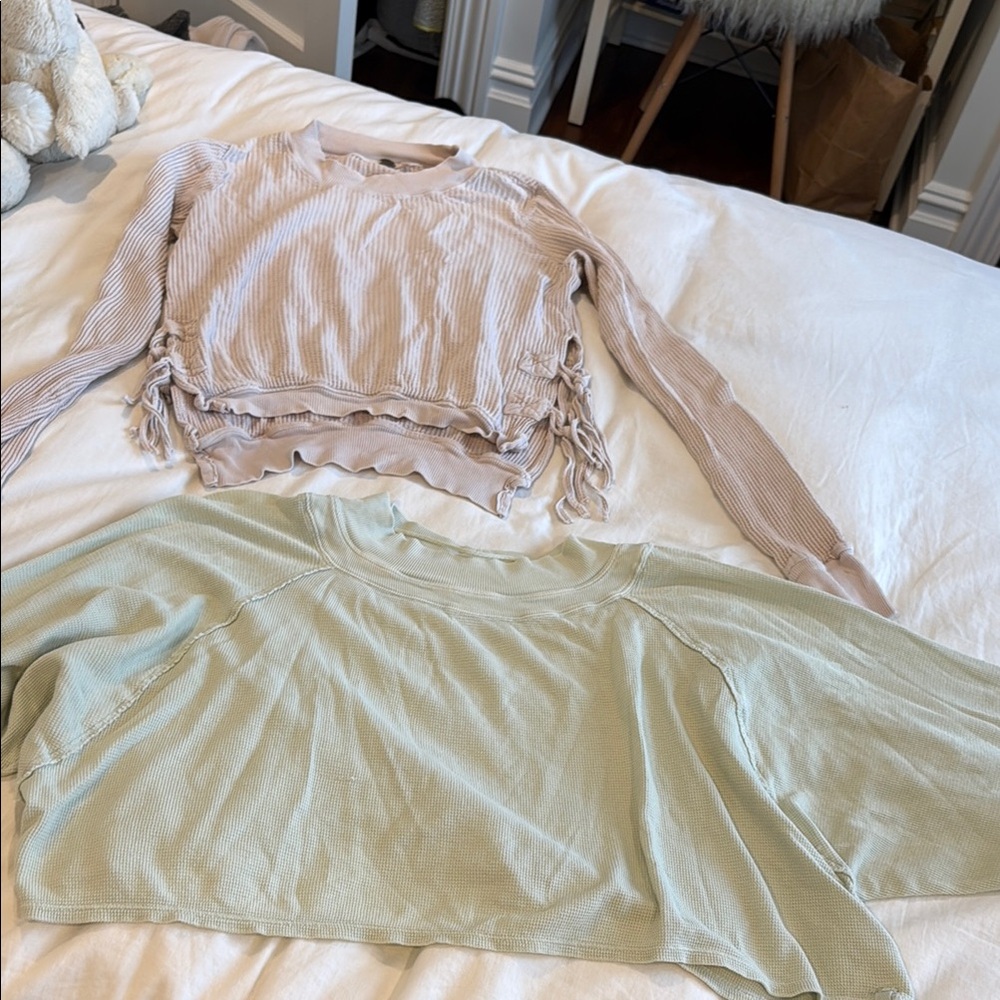 Free People Long Sleeve tops SET!